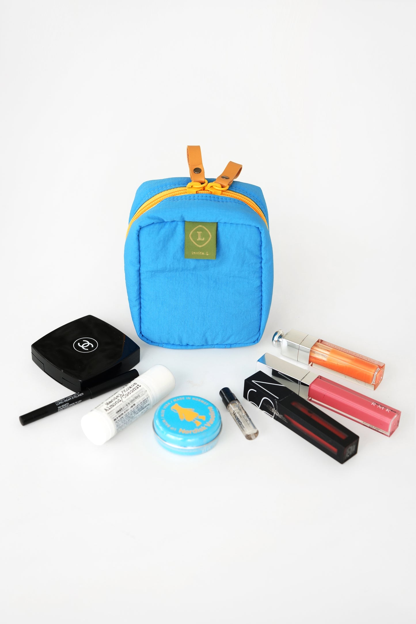 Standing makeup bag-in-bag Single